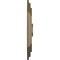 Ekena Millwork Felix Ceiling Medallion, Hand-Painted Mississippi Mud, 25 1/4"W x 17 1/4"H x 1 3/4"P CM25FEMMF - alternate 4